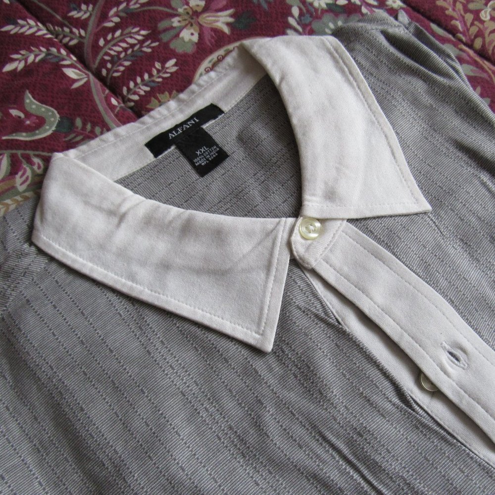 NWOT ALFANI POLO SHIRT SIZE XXL